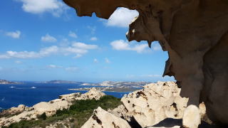 Natures Window to the Blue Horizon